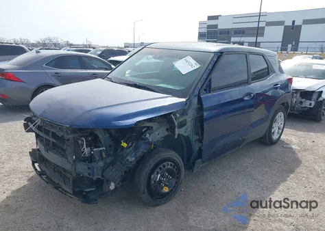 2021 Chevrolet Trailblazer Fwd Ls z USA, uszkodzony, nr VIN KL79MMS28MB136904